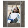 thumbnail image 1 of Malden International Designs 5x7 Rustic Gray Picture Frame With Metal Accents, 1 of 5
