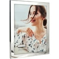 thumbnail image 1 of Malden International Designs Essentials Silver Metal Engravable Picture Frame, 8x10, Silver, 1 of 2