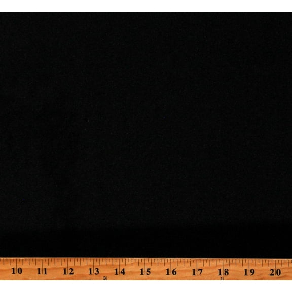 Malden Polartec Black Solid Polar Fleece Fabric by the Yard (A621.22)