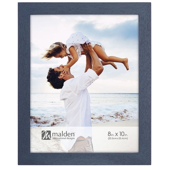 Malden T-Frame Linear Blue Ridge 8 x 10 Photo Frame