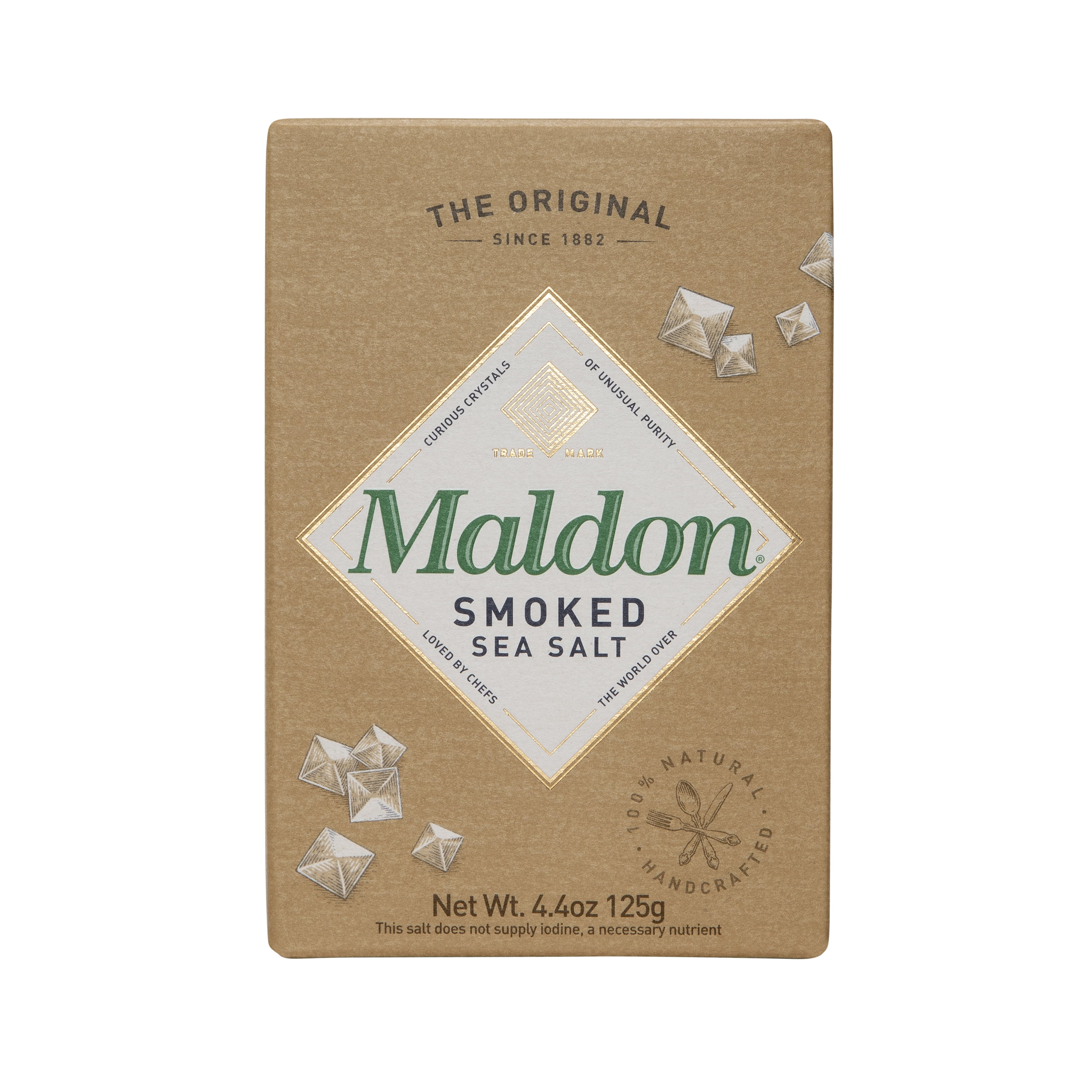 Maldon Smoked Sea Salt Flakes, 4.4 Oz 