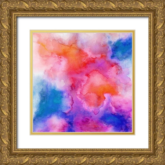 Maldonado, Jacqueline 20x20 Gold Ornate Wood Framed with Double Matting Museum Art Print Titled - Acquiesce III