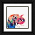 thumbnail image 1 of Maldonado, Jacqueline 26x26 Black Ornate Wood Framed with Double Matting Museum Art Print Titled - The Majestic II, 1 of 4