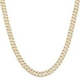 thumbnail image 1 of Male 10MM Cuban Chain Necklace for Men Women Iced Out Zircon Hip Hop Jewelry 20inch, 1 of 5
