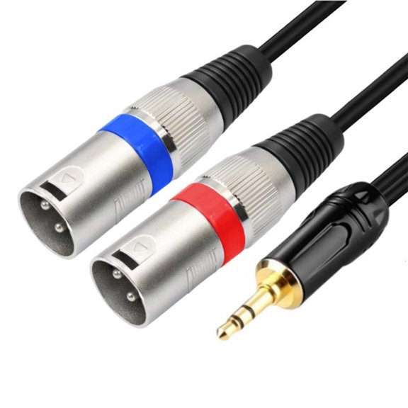 Male 3.5mm Sound Link Cable Rapid Indication Transfer Bronze Conductors