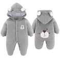 thumbnail image 1 of Male And Female Baby Fall And Winter Thickening Jumpsuit With Long Sleeves Climbing Jumpsuit Baby Winter Clothes Cotton Clothes Climbing Clothes, 1 of 7