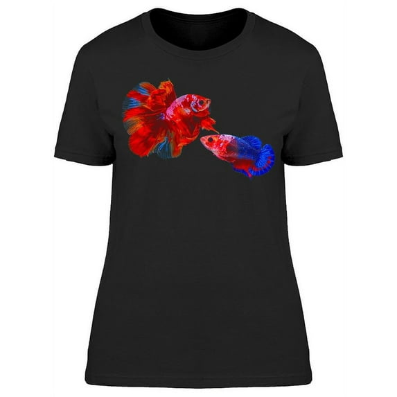 Male And Female Betta Fish T-Shirt Women -Image by Shutterstock, Female 3X-Large