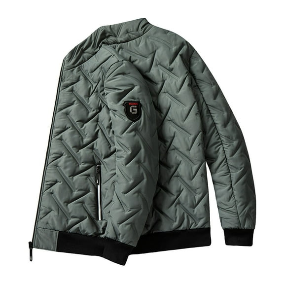 Male Autumn And Winter Coat Version Trend Short Standing Collar Lightweight Down Coat For Men