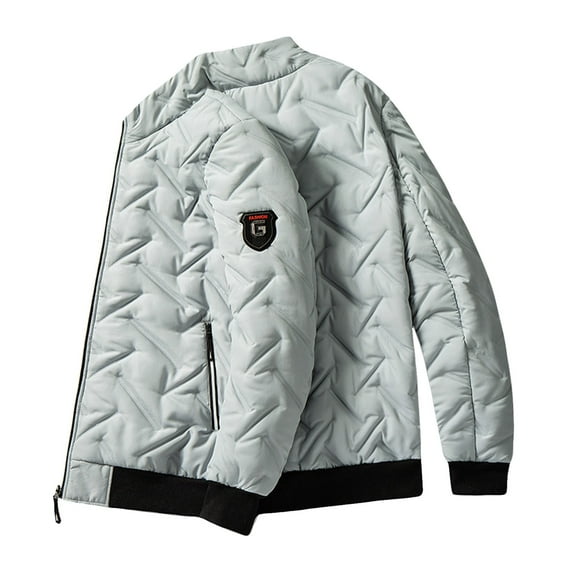 Male Autumn And Winter Coat Version Trend Short Standing Collar Lightweight Down Coat For Men