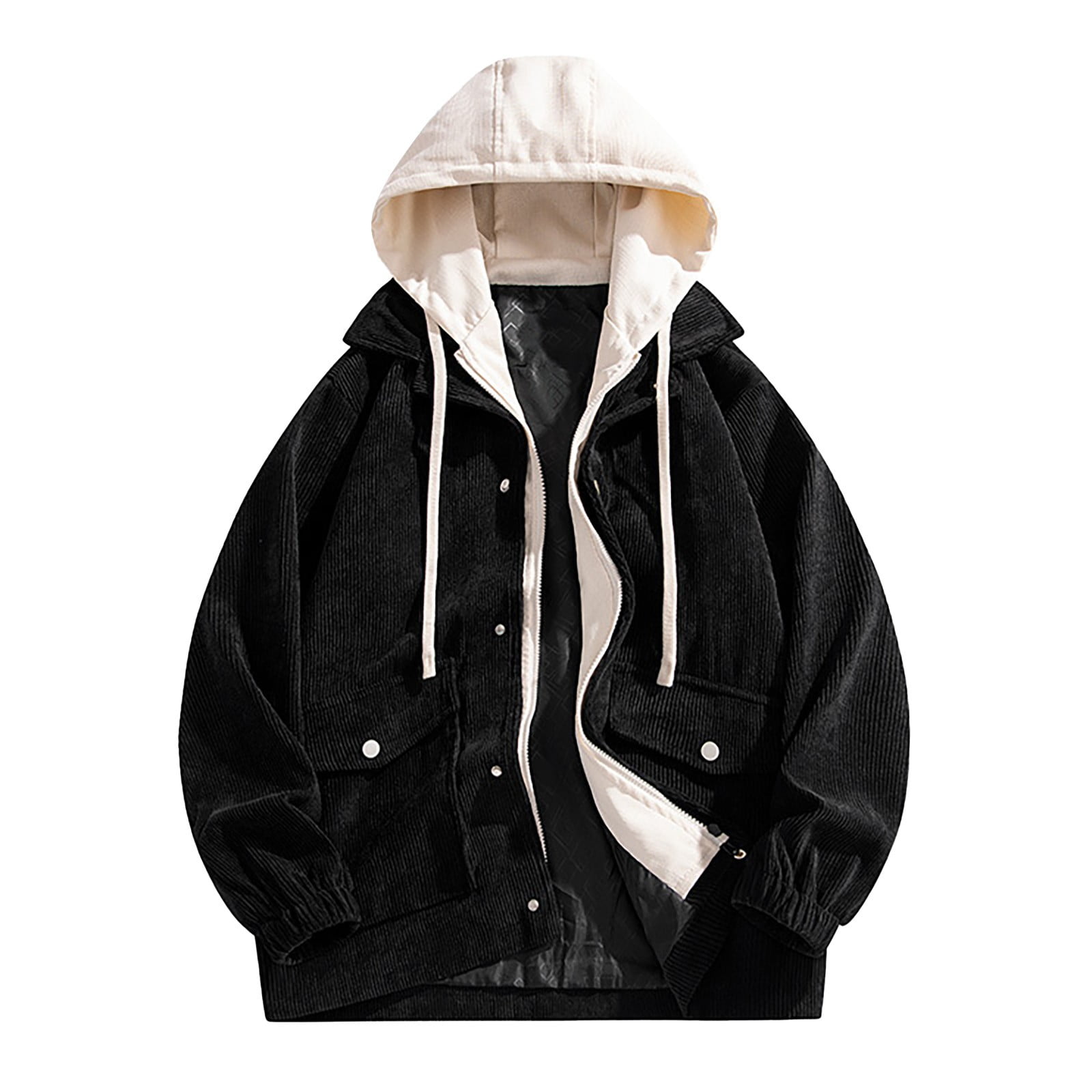 Male Autumn And Winter Trendy Casual Coat Large Size Loose Double