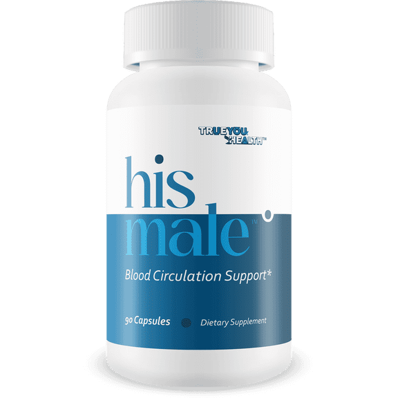 His Male - Our Best Blood Circulation Support Supplement - Advanced Blood Flow Supplement for Men - Increase Blood Flow Blood Circulation Supplements for Poor Circulation - HIMS Male Blood Flow