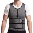 thumbnail image 1 of Male Body Compression Tank Top with Zipper for Men Elastic Slim Fit Sport Shapewear Vest Enhanced Workout Performance Mens Muscle Gym Tank Top Breathable Sleeveless Shirts for Active Men, 1 of 5