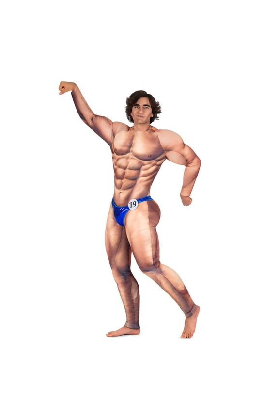 Male Bodybuilder Adult Costume | One Size