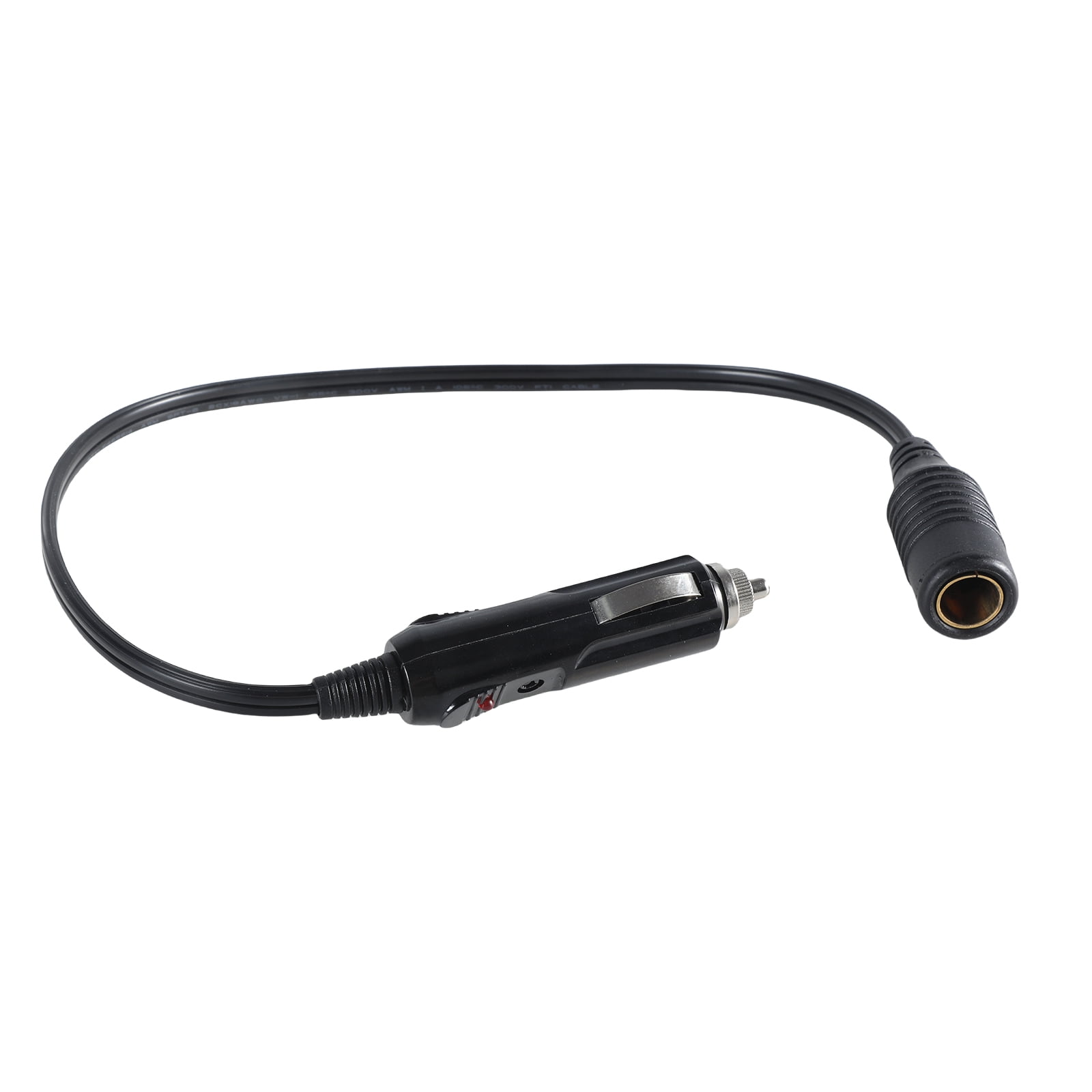 12v din plug to cigarette lighter Male Car Socket to Female Motorcycle DIN Adapter Cable Cord 18AWG Support  12V Power Supply