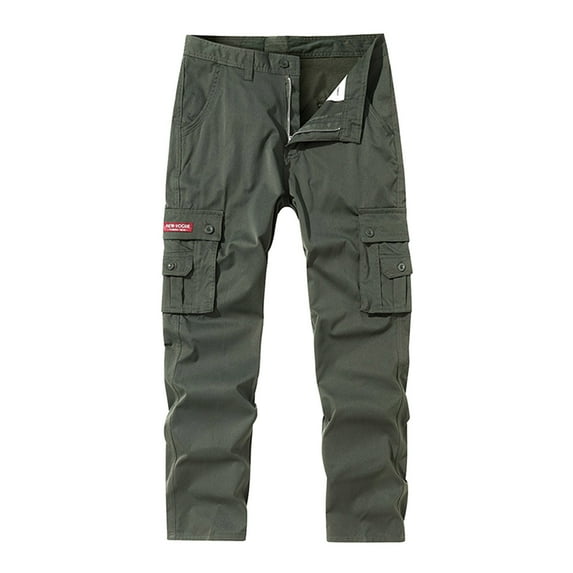 Male Casual Pants Male Pants Pocket Work Pants