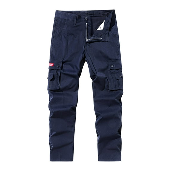 Male Casual Pants Male Pants Pocket Work Pants