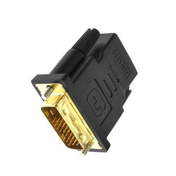 Male Digital Visual Interfaces 24+1 To HDTV Converter Plugs Play 1080p Video Output For Multiple Display Devices