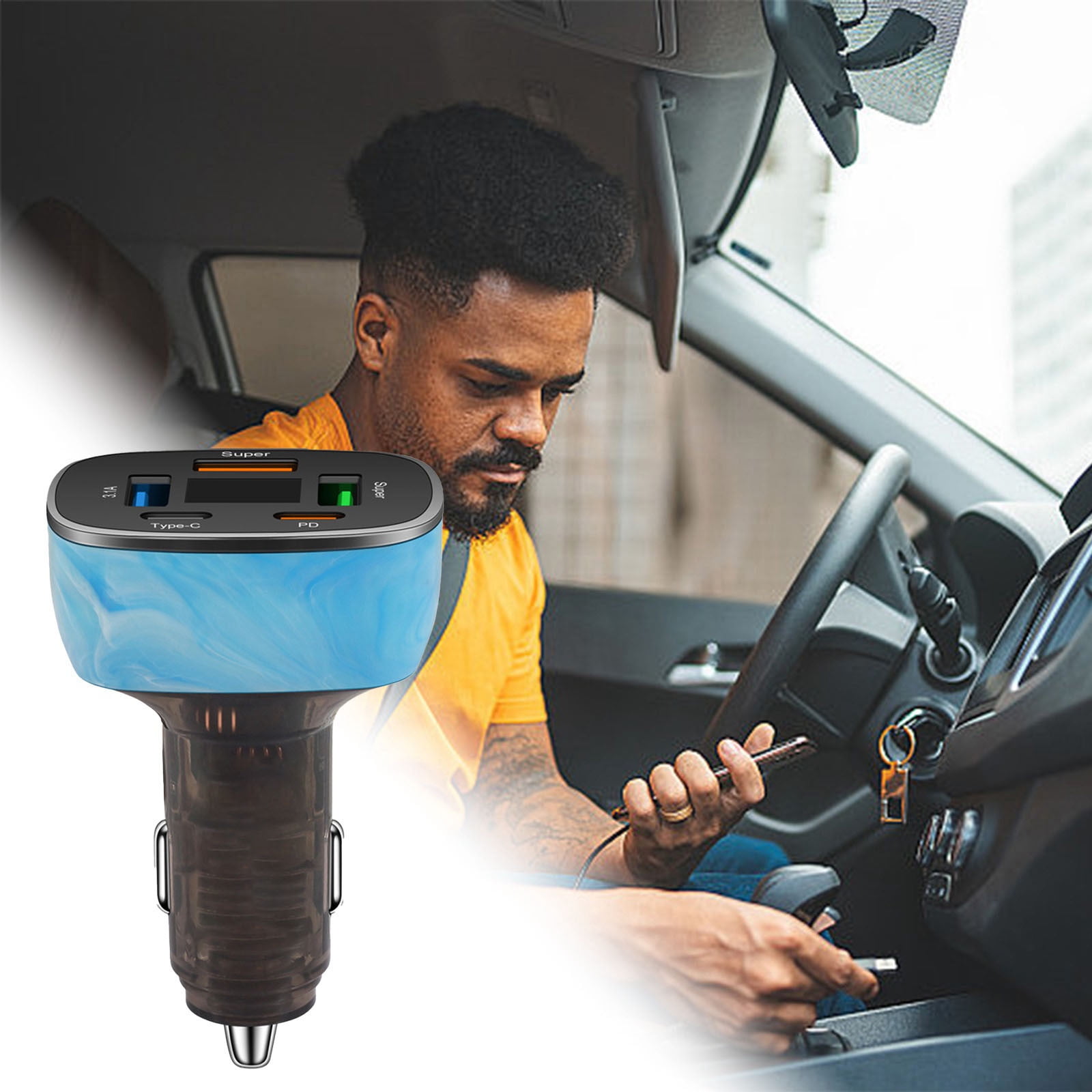 Male to Male Electrical Adapter Car Ac Hose Adapter 12v Plug Male Taxi