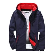 Male Fashion Casual Youth Handsome Hooded Jacket