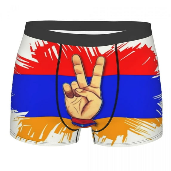 Male Fashion Flag Of nia Underwear nian Proud Boxer Briefs Stretch Shorts Panties Underpants