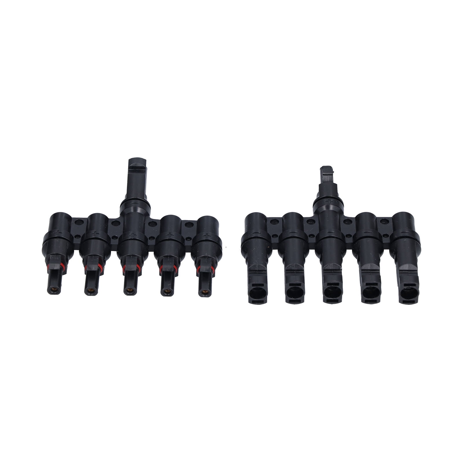 Male Female Connector, 5 Way Branch Connector Insulation Durable Flame