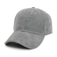 thumbnail image 1 of Male Female Neutral Summer Solid Baseball Caps Corduroy Hat Visors Youth Baseball Hats for Boys Crazy Heifer Hat The Division Game Hat in N Out Burger Hat Offline Hat Frat Boy Hat Cap for Running, 1 of 2