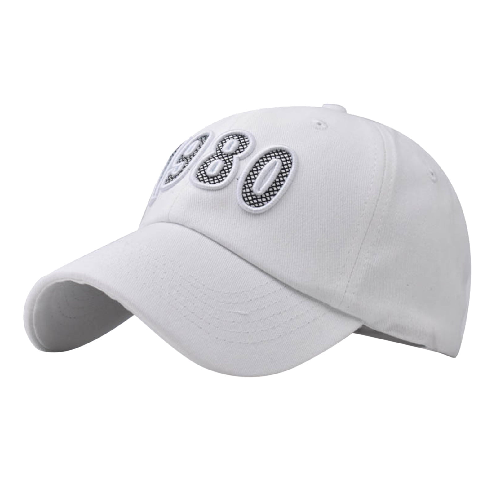 Male Female Neutral Summer Solid Embroidery Baseball Caps Adjustable