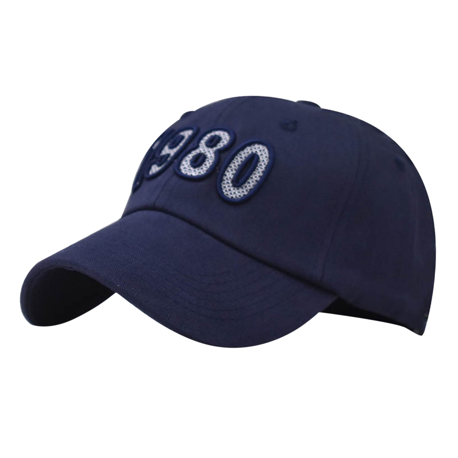 Male Female Neutral Summer Solid Embroidery Baseball Caps Adjustable