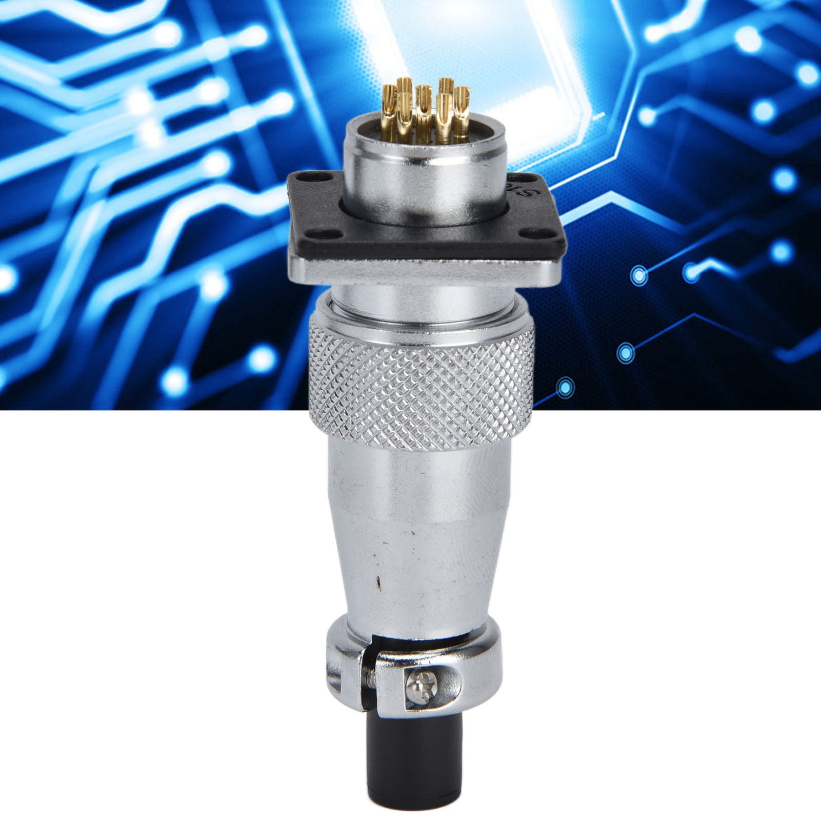 Male Female Panel Connector, Pressure Resistance Aviation Plug Socket