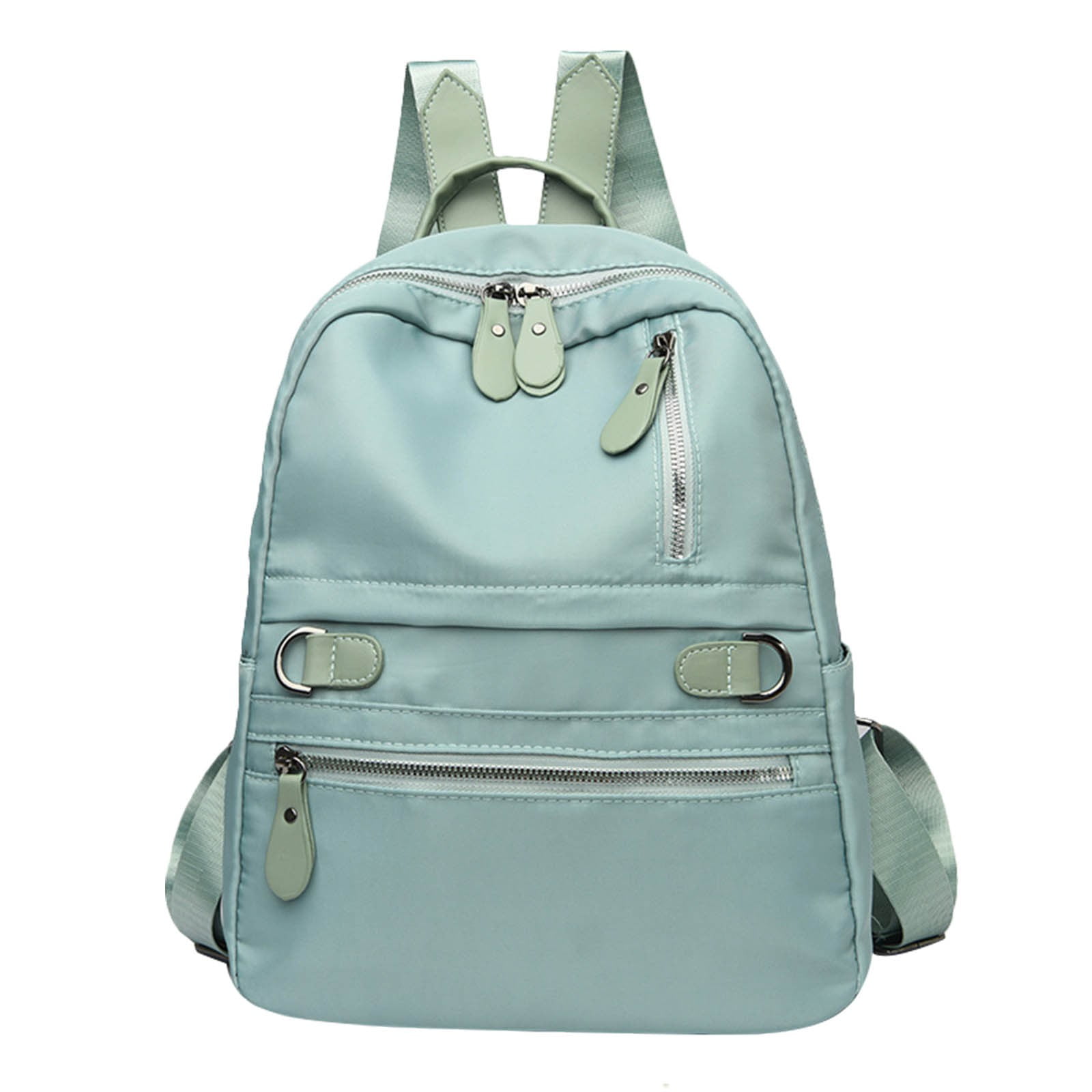 Buy online Green Leatherette Backpack from bags for Women by Berrypeckers  for ₹600 at 70% off | 2024 Limeroad.com