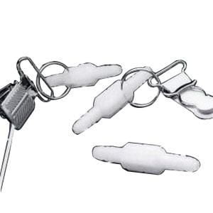 Male-Female Swivel Tubing Connector with Security Clip Universal Size, Lightweight, 1 Count