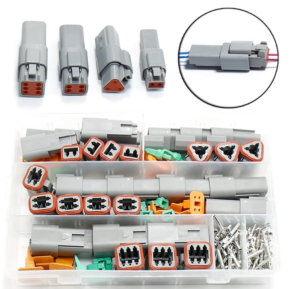 DT Connector Kit Waterproof Automotive Electrical Connectors Plug