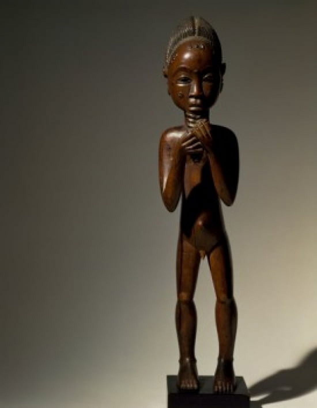 Male Figure African Art Canvas Art - (24 x 36)