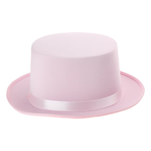 Male Flat Top Hat Gentlemen Carnivals Party Hat for Teen Casual Winter Autumn Festival Performances Magicians Hat