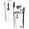 thumbnail image 1 of Male GameDay Greats #1  White Liberty Flames  Lightweight Basketball Jersey, 1 of 4