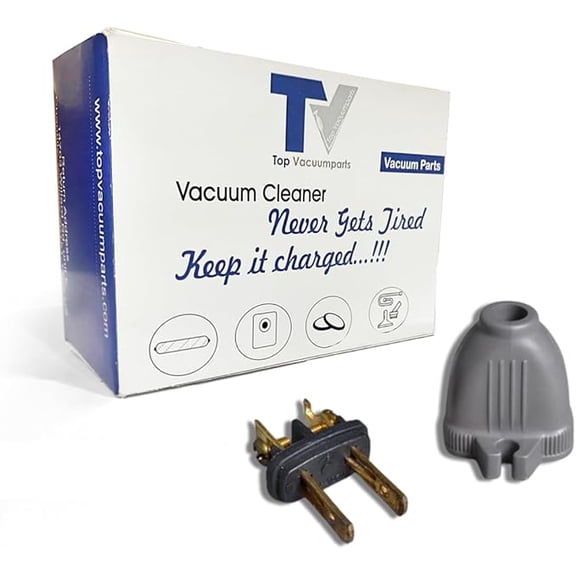 Male Grip Plug Replacement For Fit All Residential Vacuum Cleaner