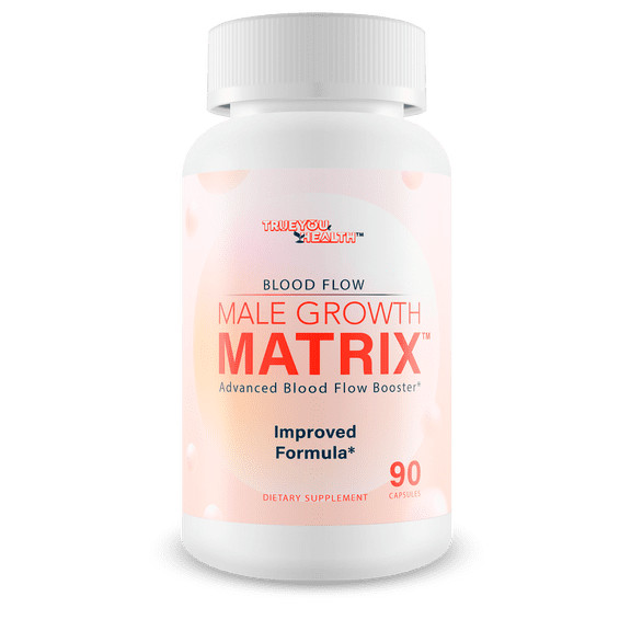 Male Growth Matrix Pro - Our Best Max Blood Flow Circulation Supplement for Men - Advanced Blood Flow Circulation Booster Supplement - Gingko Biloba Blood Flow Booster for Mens Growth Matrix for Men