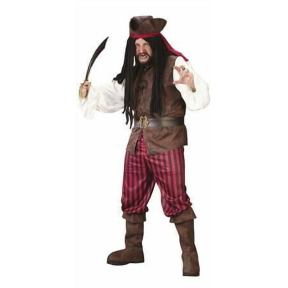 Funworld Male High Sea Buccaneer Adult Costume Plus Size Male