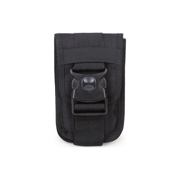 Male Horizontal Mobile Phone Case Belt Bag,Black