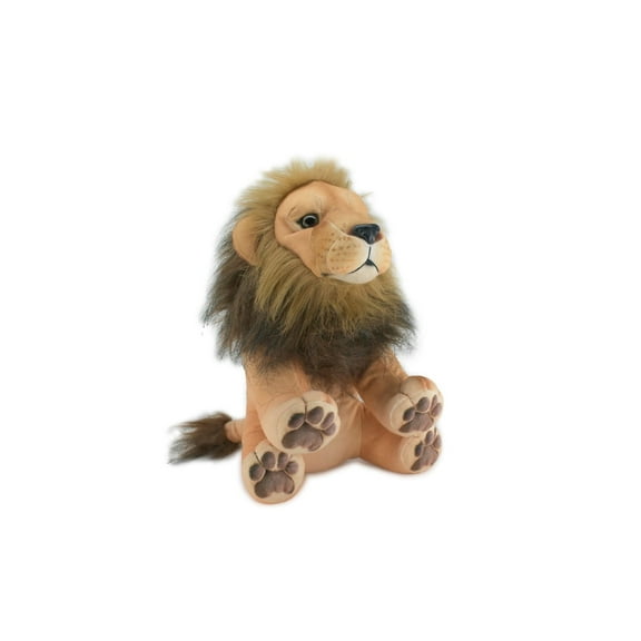 Male Lion, African lion, Very Nice Plush, Stuffed Animal, Educational, Toy, Kids, Realistic Figure, Lifelike Model, Replica, Gift, 16" WR10 BB311