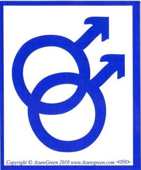 Male/Malebumpersticker - Walmart.com