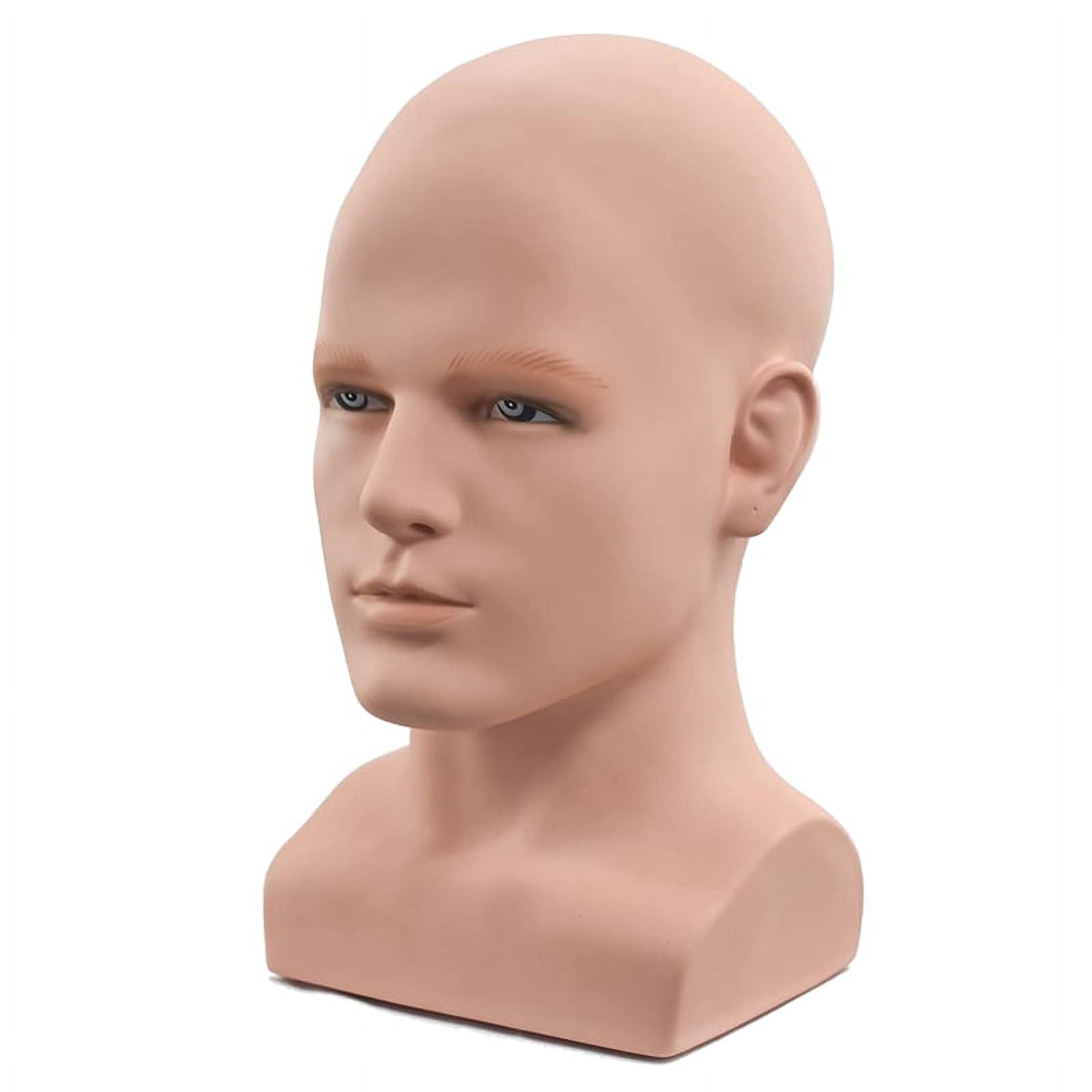 Male Mannequin Head Professional Manikin Head for Display Wigs Hats ...