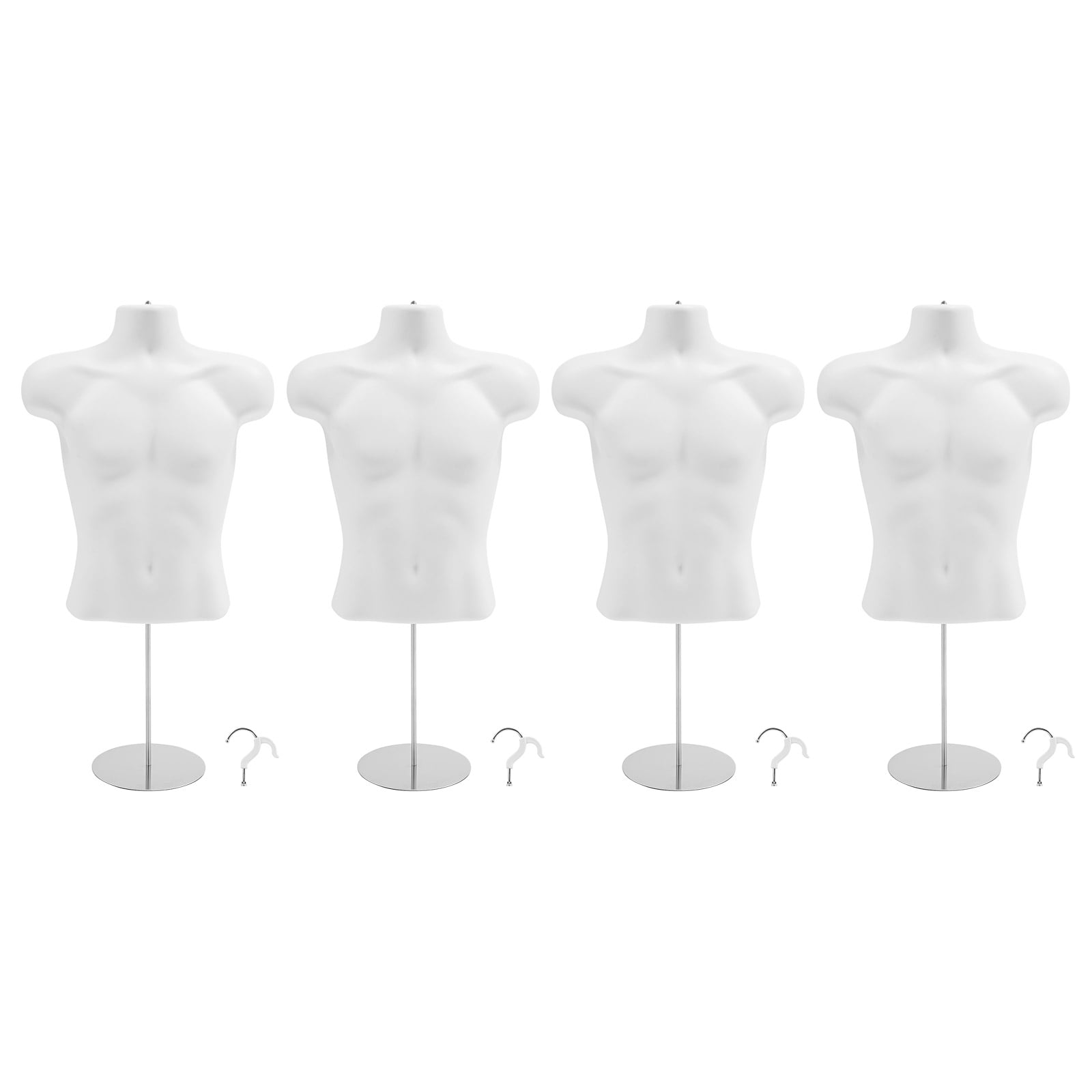 HTYSUPPLY Male Female Mannequin Torso With Stand, Dress Form, Tshirt - View #8