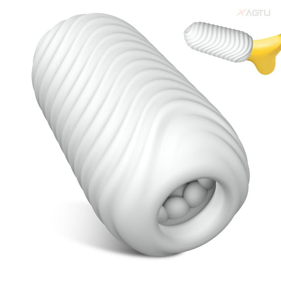 Male Masturbator Egg, Portable Male Masturbators Cup Soft Stretchy Easy Beat Egg A
