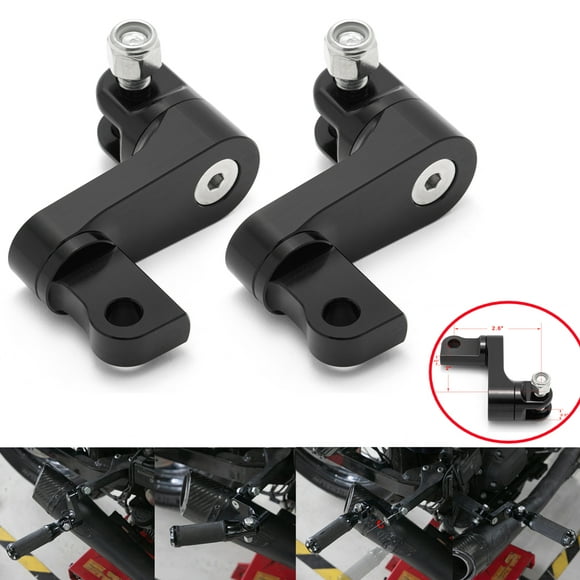 Male Mount Foot Peg Extensions Bracket for Harley Sportster Softail Dyna Chopper