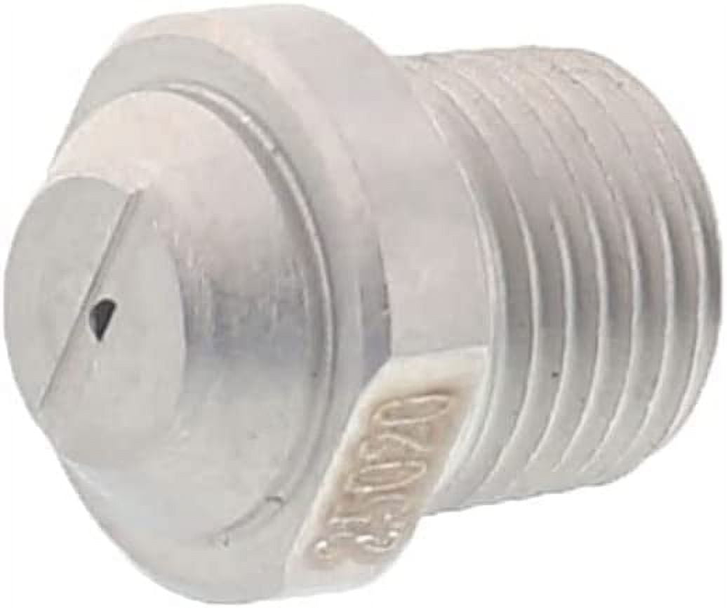 Male NPT Screw Type Nozzle For Pro Surface Cleaners, 4000 PSI 25 Degree