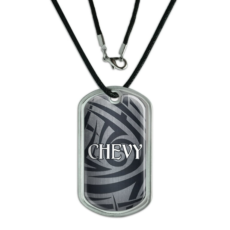 Chevy dog tag on sale