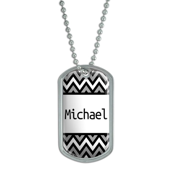 Male Names - Michael - Dog Tag