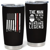 Male Nurse Gifts - Nurse Gifts for Men - School Nurses Appreciation Gift - Birthday Gift for Male Nurses, 20 oz Insulation Stainless Steel Tumbler