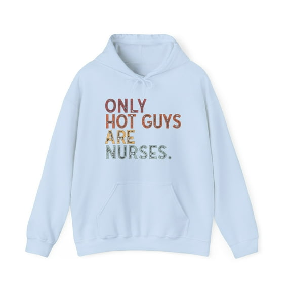 Male Nurse Hoodie Gifts Hooded Sweatshirt Pullover Shirt